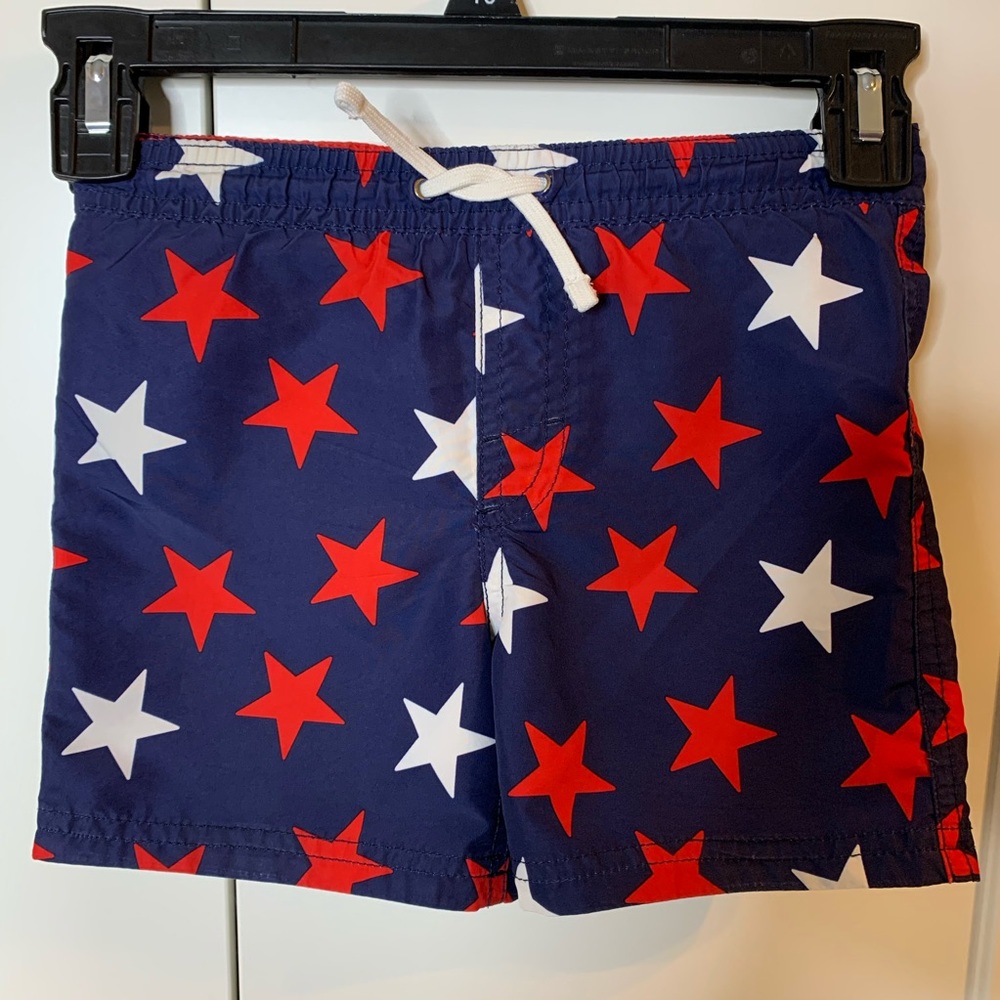 Boys’ H & M Patriotic Star Swim Trunks